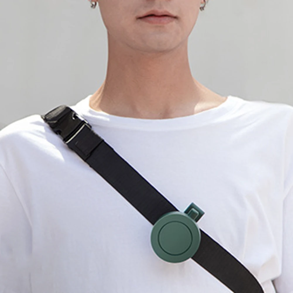 Hanging Neck Waist Fan 3 Speeds Electric Air Cooling Fan Portable Mini Fan USB Charging for Outdoor Sports