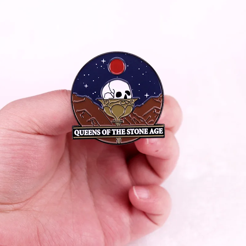 Retro Music Band Enamel Pin Rock Hip Hop Inspired Brooches Vintage Culture Badges for Backpacks Collectible Jewelry Gift for Fan 4