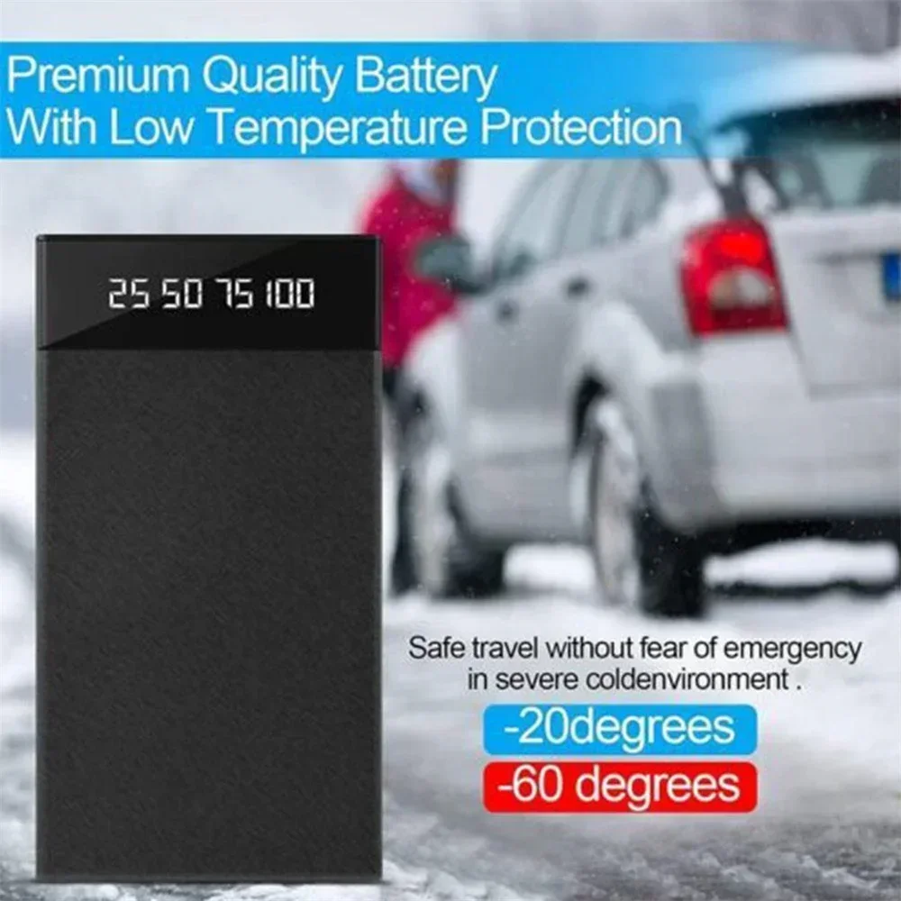 10000mAh Car Jump Starter Device Auto Power Bank 12V Portable Car Battery Charger Car Starter Device Emergency Articles For Cars