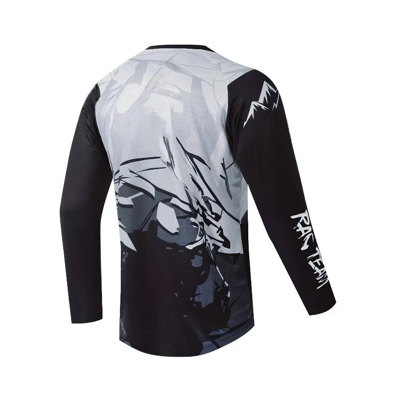 Mountain Bike Riding Suit - Long Sleeved Breathable - Quick Drying Riding Suit Motorcycle, Riding Equipment, Mountain Bike Suit