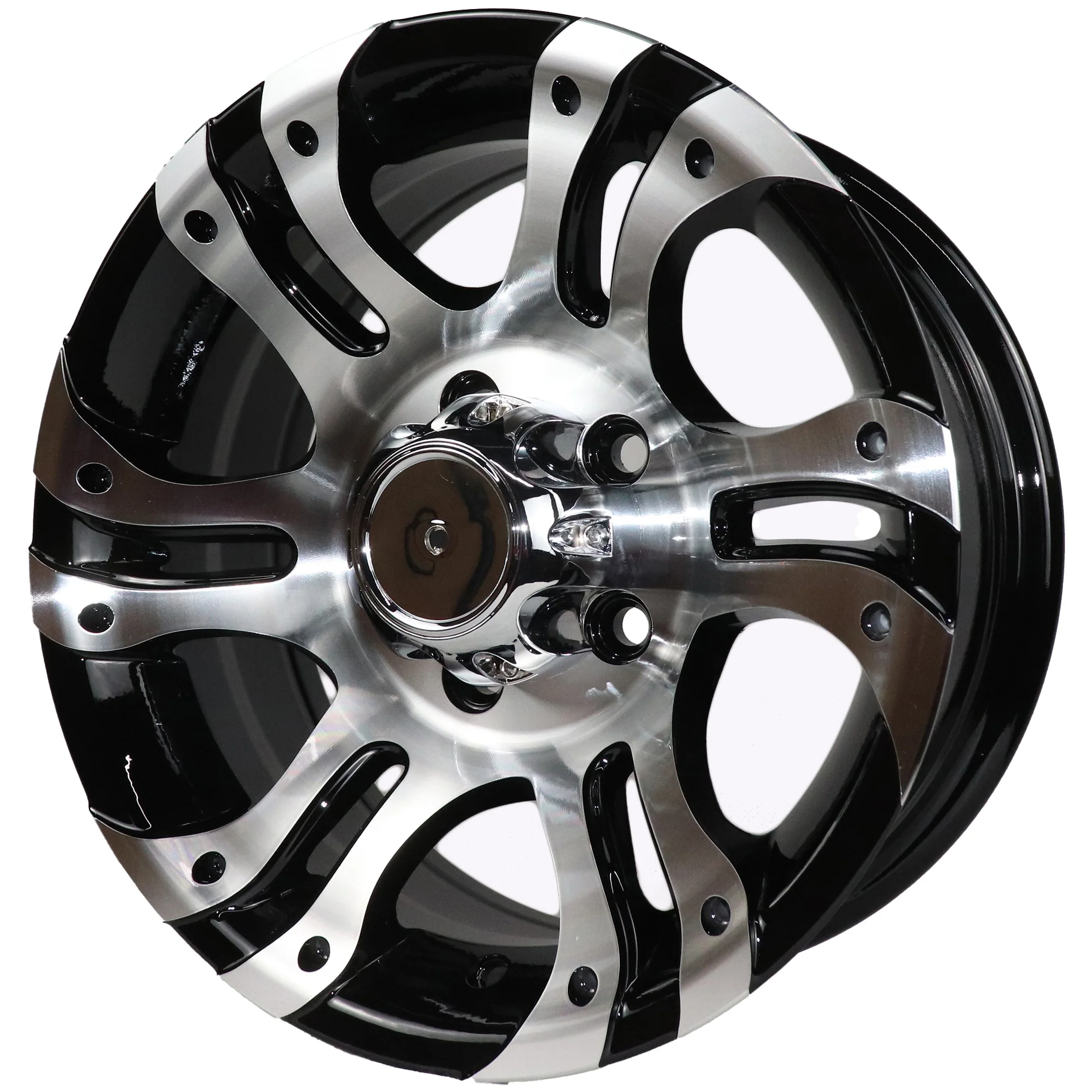 Weiya JTO14 new arrival  manufacturers black casting alloy car wheel rim 14*6