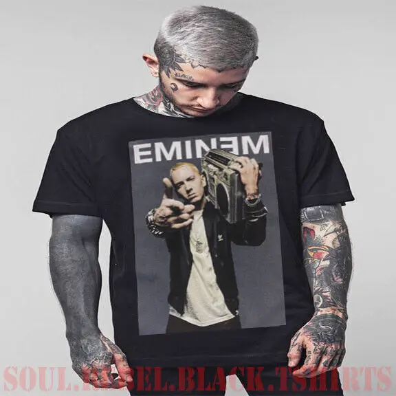 

EMINEM (RADIO) RAP HIP HOP T SHIRTS MEN'S SIZES