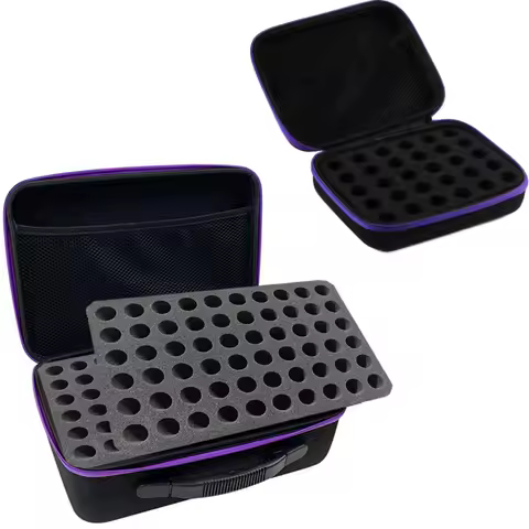 YUNFAN Diamond Painting Storage Box Set 30 60 120 Grids Large Capacity Portable Bead Organizer for DIY Craft Art Mosaic Artists