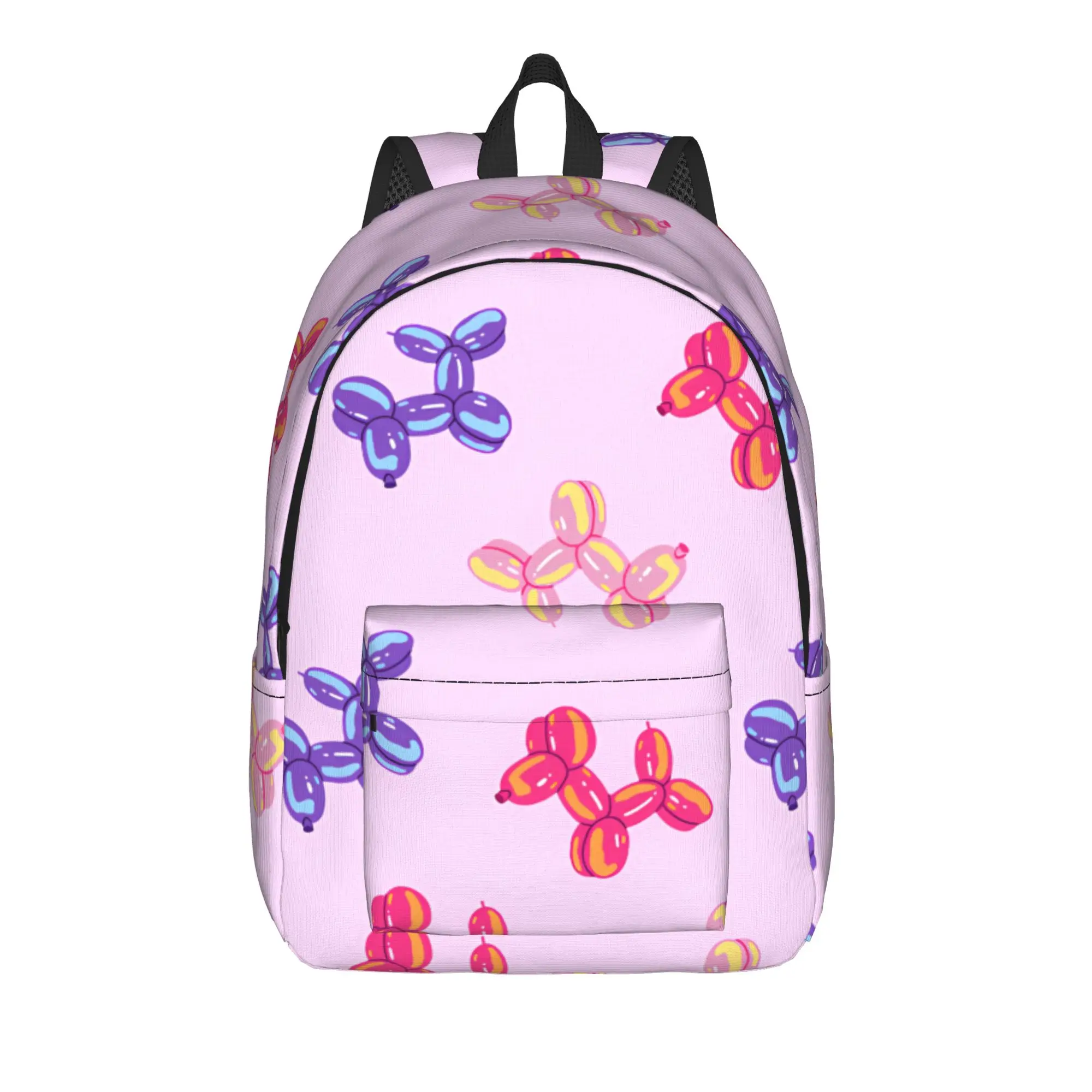dog puppy balloon Backpack Men  Pattern Backpacks Polyester Casual School Bags Hiking Design Rucksack