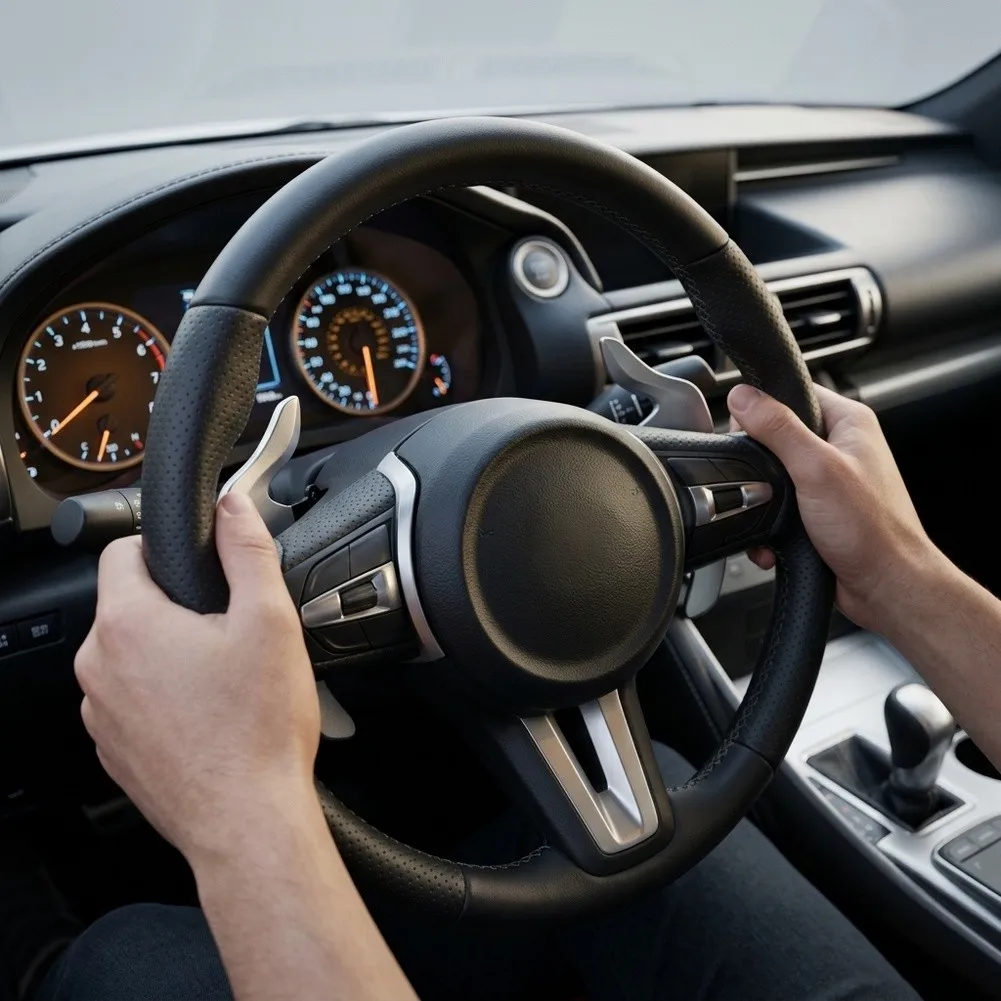 Auto Transmission Paddle Shift Paddle Extension For Daily Driving As Shown Enhance Vehicle Handling Shift Paddle