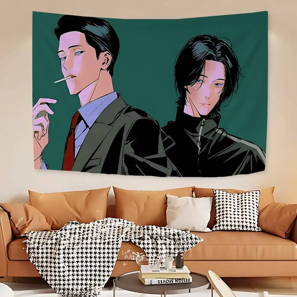 Peace Of God Bl Anime Hanging Bohemian Tapestry Bohemian Wall Tapestries Mandala Kawaii Room Decor