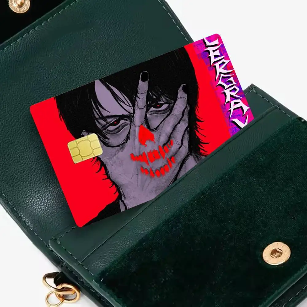 HABIT E-EverymanHYBRID E-EMH 4pcs 1Set Film Skin for Debit Credit Bank Visa Card Decal Cover