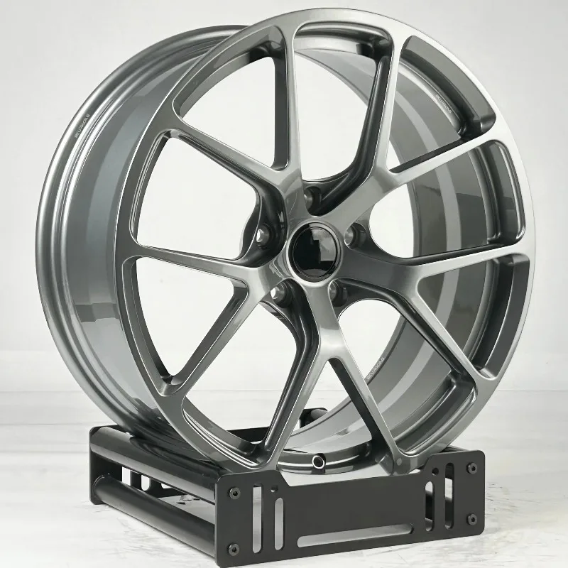 izable:Bku Forged 5x112 Wheels 18 19 20 21 22 Inch Rims  Silver Brushed Alloy Wheels for  G20 G30 G80 G82 G8X G87
