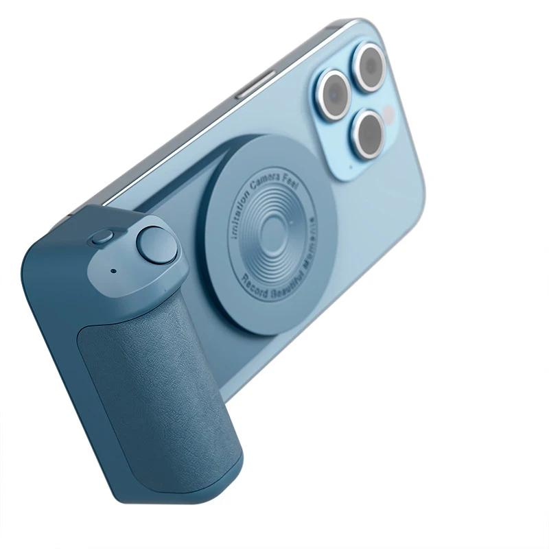 Macsafe penstabil kamera magnetis, penyangga Bluetooth untuk ponsel, braket foto Anti guncangan swafoto untuk pengisian daya nirkabel Magsafe