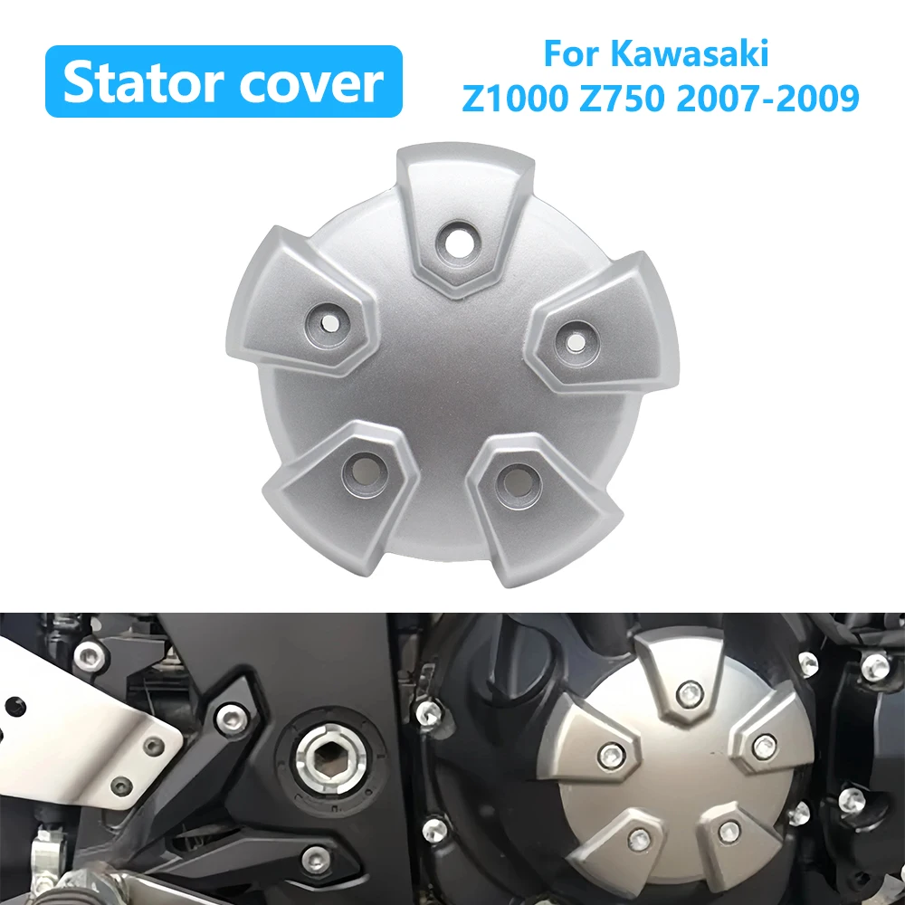 

Motorcycle Accessories Stator Cover Engine Generator Ignition Crankcase Cover For Kawasaki Z750 Z1000 Z 750 Z 1000 2007-2009