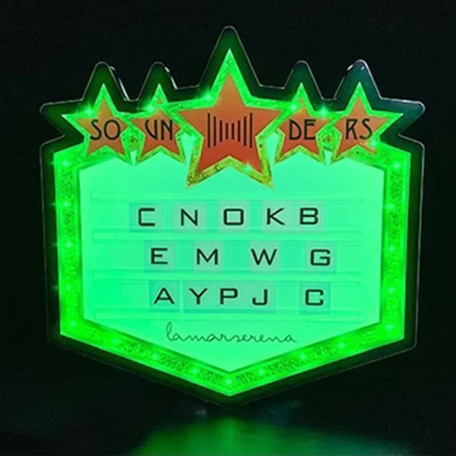 Custom LOGO LED Letters Board VIP Display Glorifier LED Marquee Sign Board Box Light Bottle Presenter for Nightclub Bar Decor