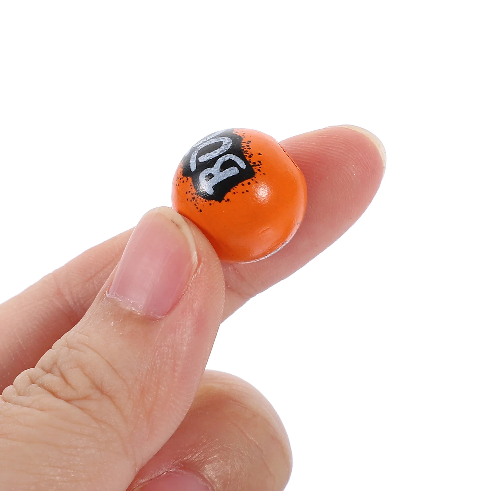 

40 шт. красочные деревянные бусины для поделок своими руками, изготовления ювелирных изделий на Хэллоуин и домашний декор, круглые бусины для браслета и ожерелья