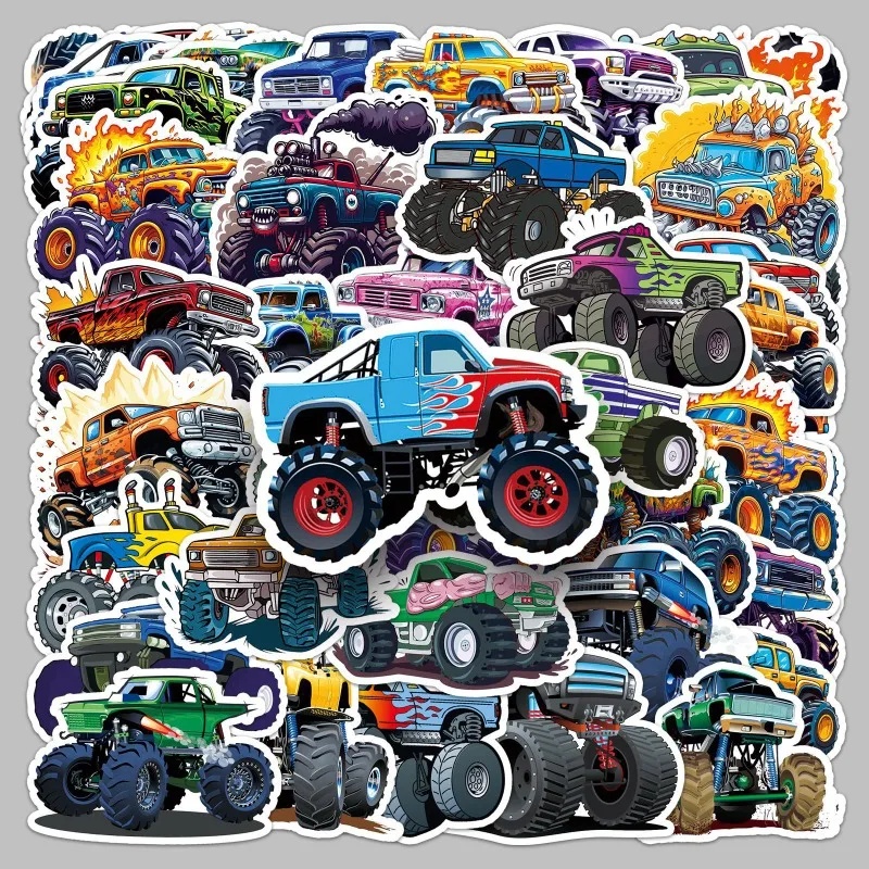 100 قطعة من ملصقات تزيين جرافيتي إبداعية لشاحنة كرتونية مخصصة #1