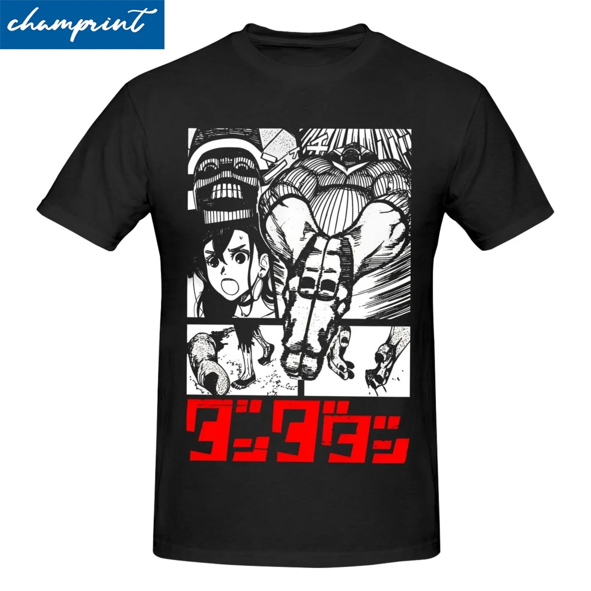 Dandadan - Momo T Shirts Men Women Cotton Humorous T-Shirts Round Collar Cool Anime Manga Tees Short Sleeve Tops 6XL