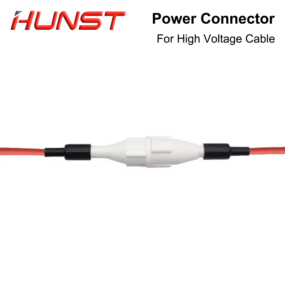 HUNST High Power Adapter Laser Power Connector for CO2 Laser Tube High Voltage Cable Accessories