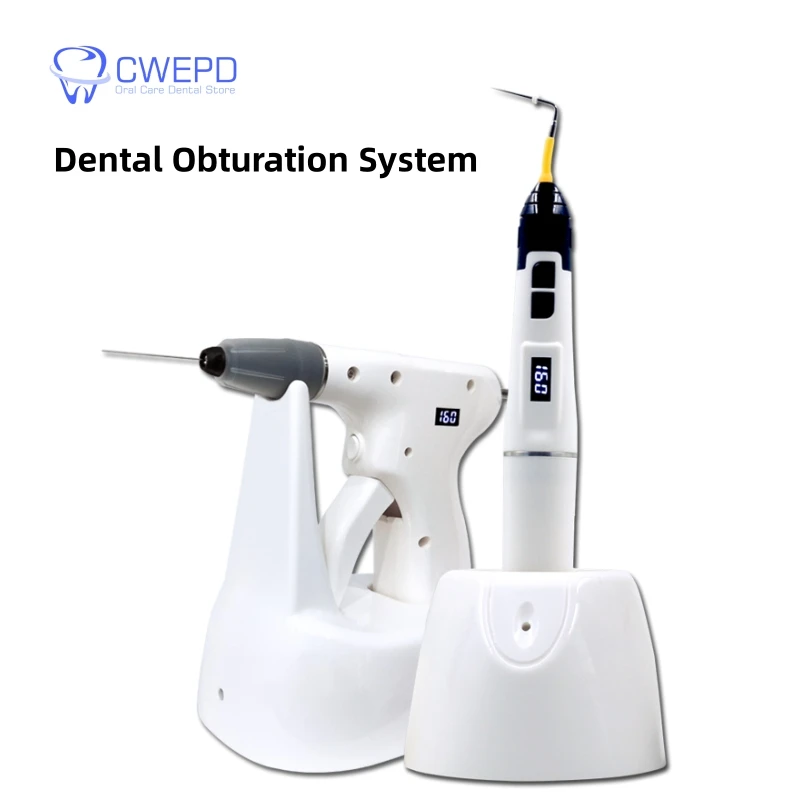 

Dental Obturation System Endodontic Filling Gun Heated Pen Percha Gutta Tips LCD Display For Root Canal Therapy Dentistry Tools