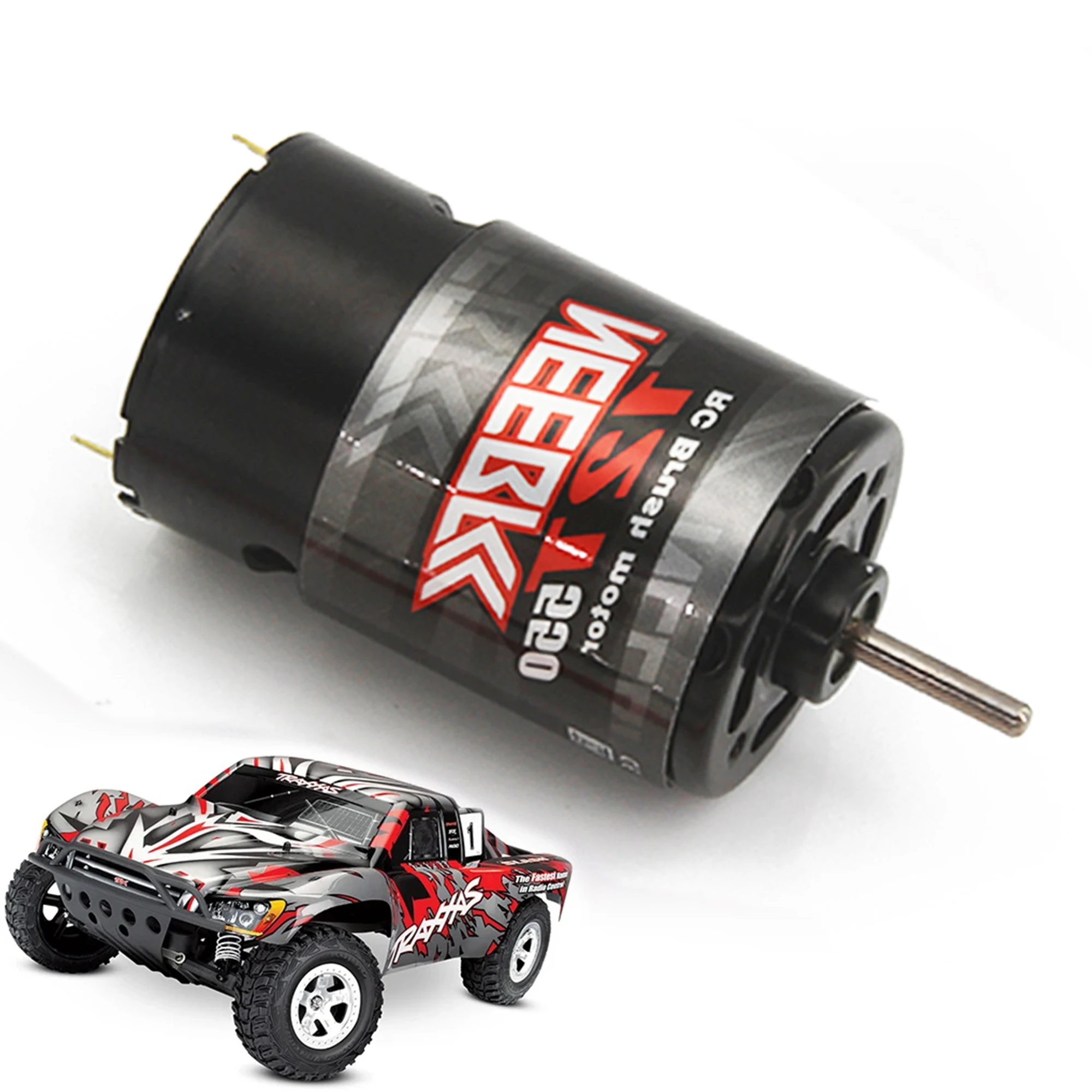 NEEBRC 550 Brushed Motor 12T 21T 29T 35T 60A ESC for 1/10 RC Crawler HSP HPI Wltoys Kyosho TRAXXAS 1:10 RC Car Off-road Monster