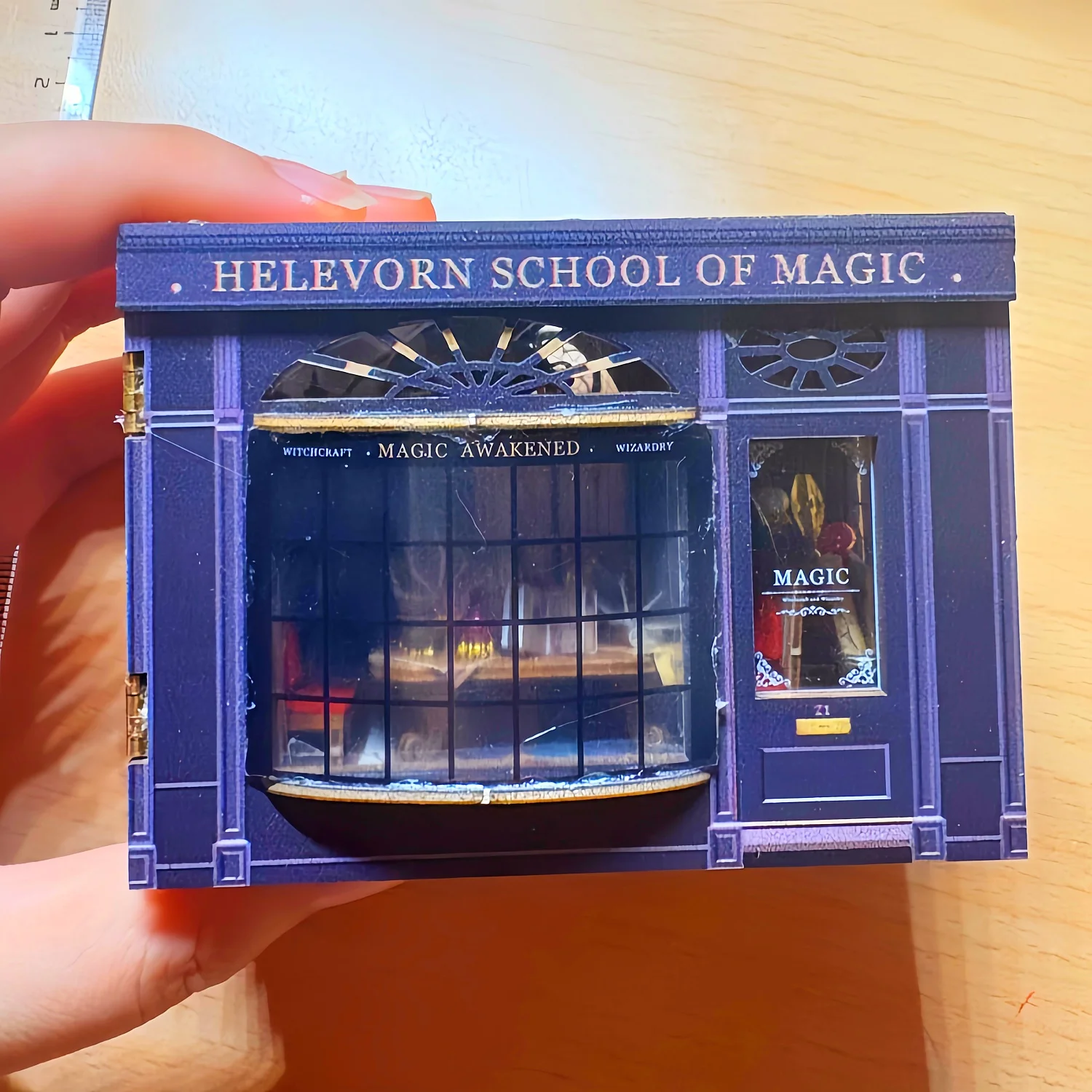 magic-theme-fantasy-mini-diy-dollhouse-kit-flip-open-miniature-house-kit-magical-tiny-home-decor-gift