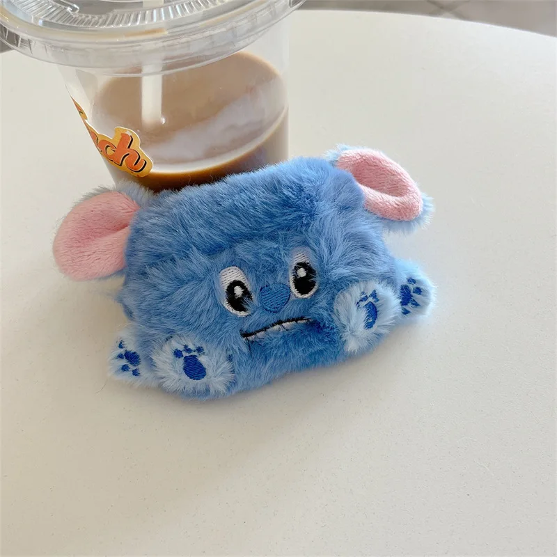 Disney Cute Plush Stitch For Apple AirPods 1 2 Pro Bluetooth Headphone Cover 3rd Generation Silicone Soft Cover Protective Case