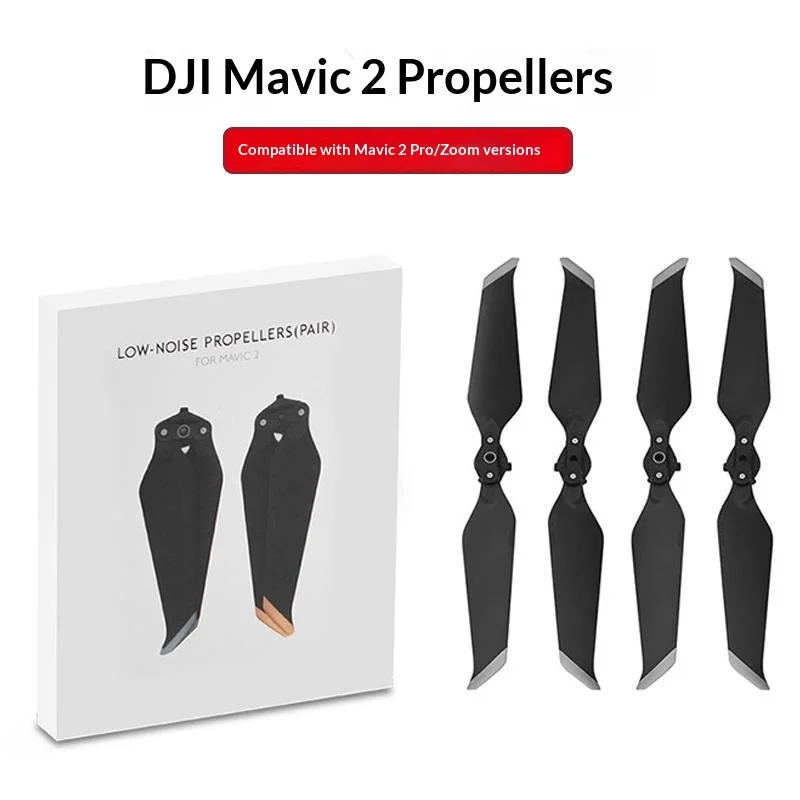 Compatible with DJI Mavic 2 Pro propellers, Mavic 2 Pro/Zoom 8743F noise-canceling propeller wing accessories
