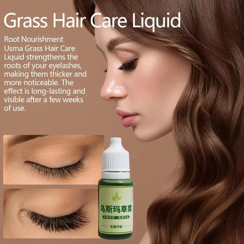 Usma Grass Extract Essence Hair Growth For Women Usma Hair Care Botanical Liquid With Lasting Effect Usma Ingredients For