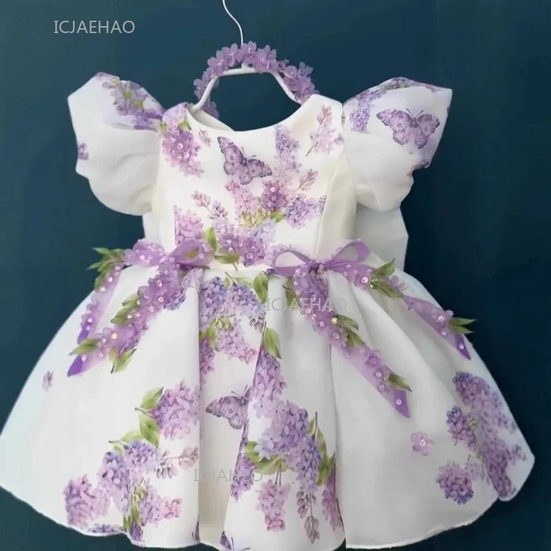 

Fashion Sweet Cute Casual Dresses for Girls Sleeveless Bow Party Costume Birthday Gown Kids Toddler Children Clothing Vestido