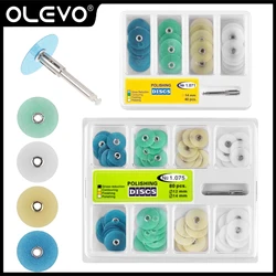 Dental Polishing Discs Gross Reduction Contouring Mandrel Stripes Set Teeth Whitening Finishing Composites Dental Consumables
