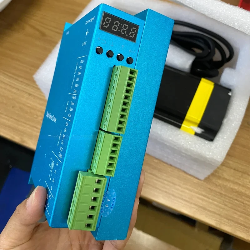 3axis 4axis 6axis 12.5Nm NEMA 34 Closed Loop Motor Servo Stepper 86mm and Matching Digital Display Driver ZDM-2HA865