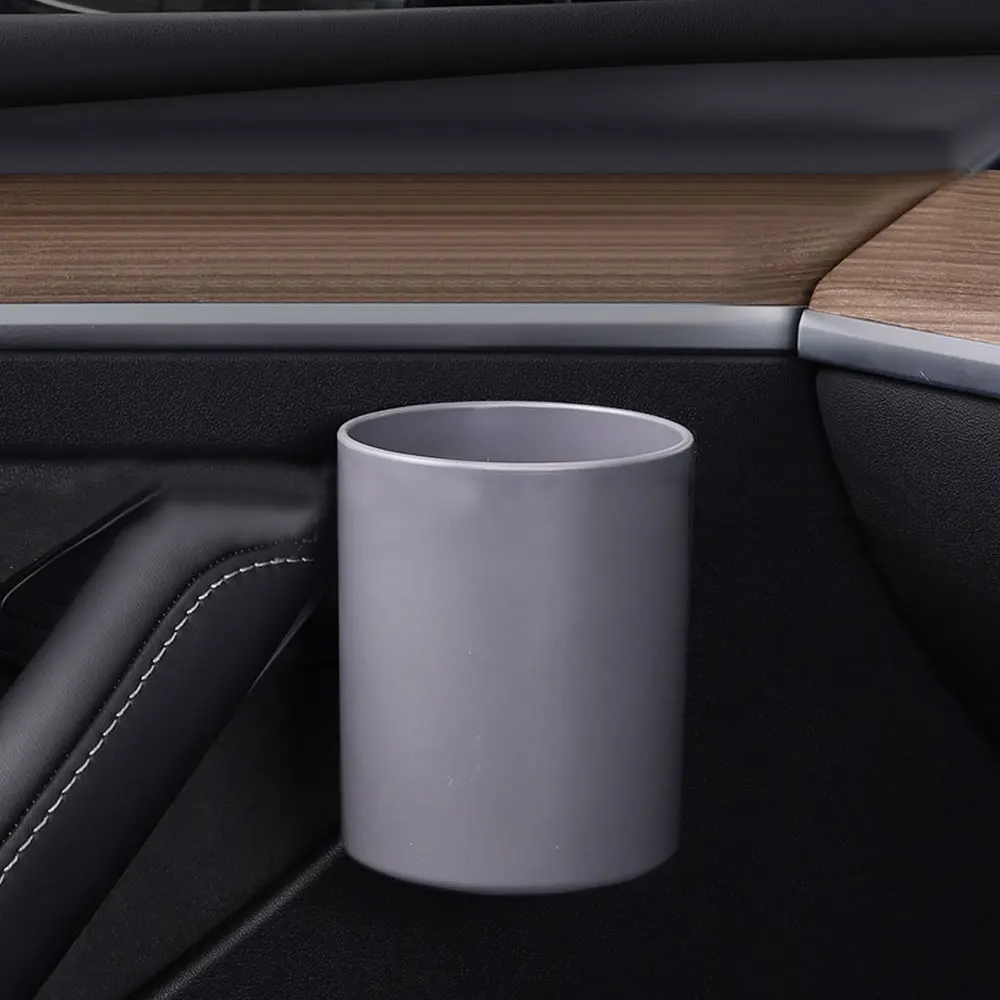 

4 Pcs/Set Car Door Cup Holder Special Door Cup Storage Box Rack Car Door Cup Stand For Tesla Model 3 Y For Model 3 Model Y