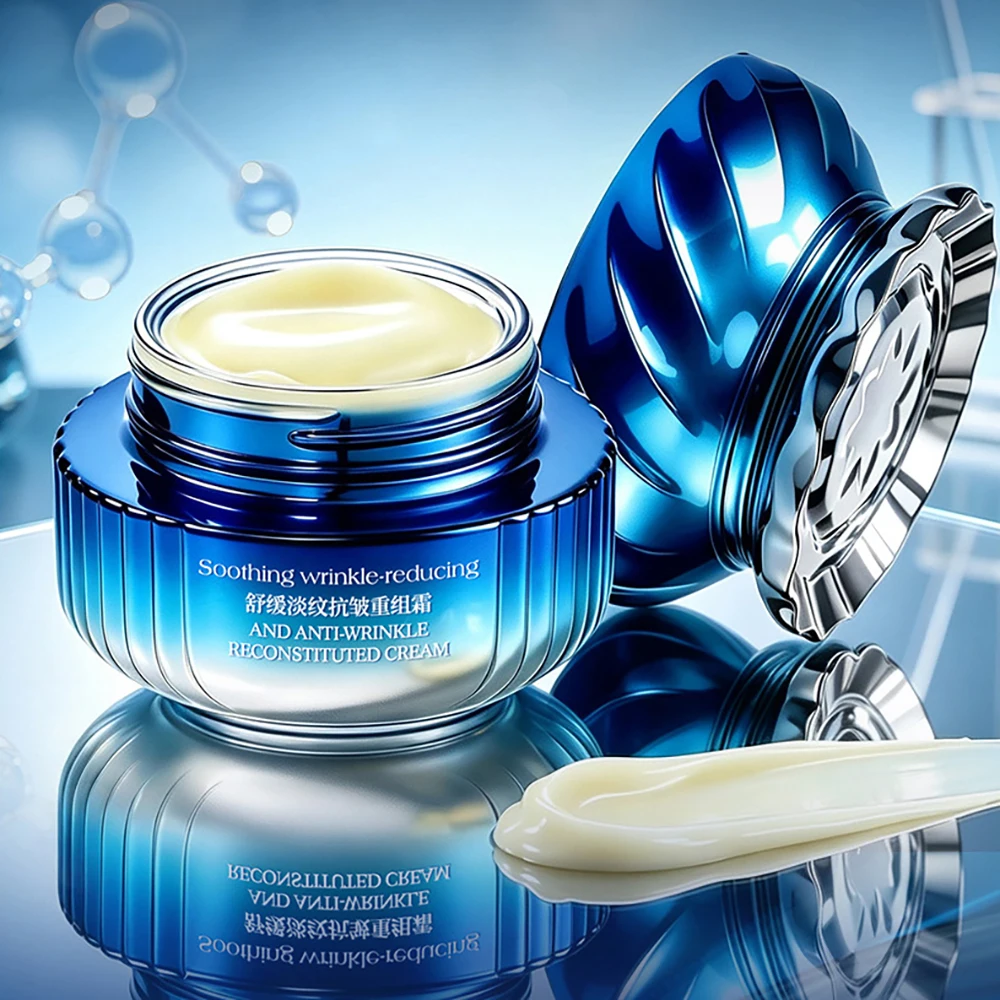 50g Relieve Wrinkles Recombinant Cream Firming Facial Moisturize Face Cream Brightening Rejuvenating Beauty Skincare Products