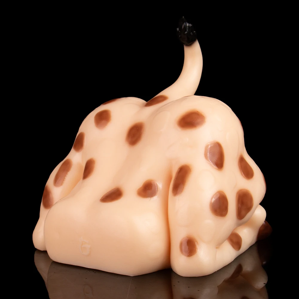 GEEBA Creative Giraffe Male Masturbator Dual Channel Soft Silicone Adult Onahole Vagina Anus Pocket Pussy Stroker SexToy for Men - view 4