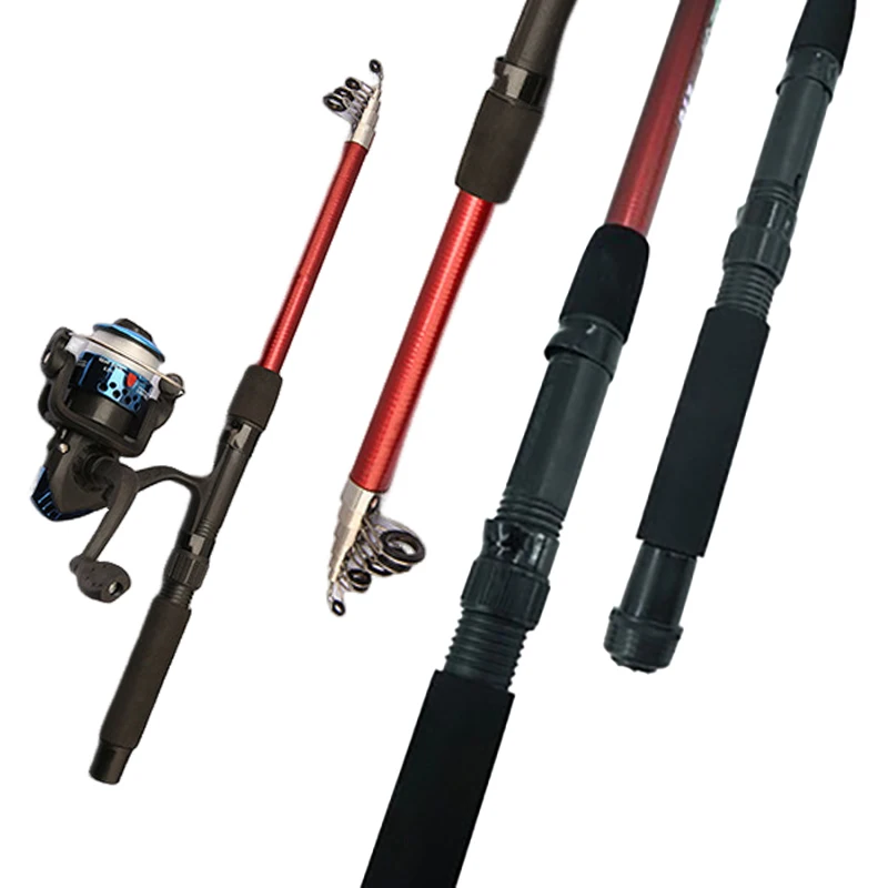 1Pc Glass Fiber Fishing Rod Sea Fishing Rod Super Hard Cast 1.5-4.5 Meters Used For Beginners' Light And Skilled Fishing Rod