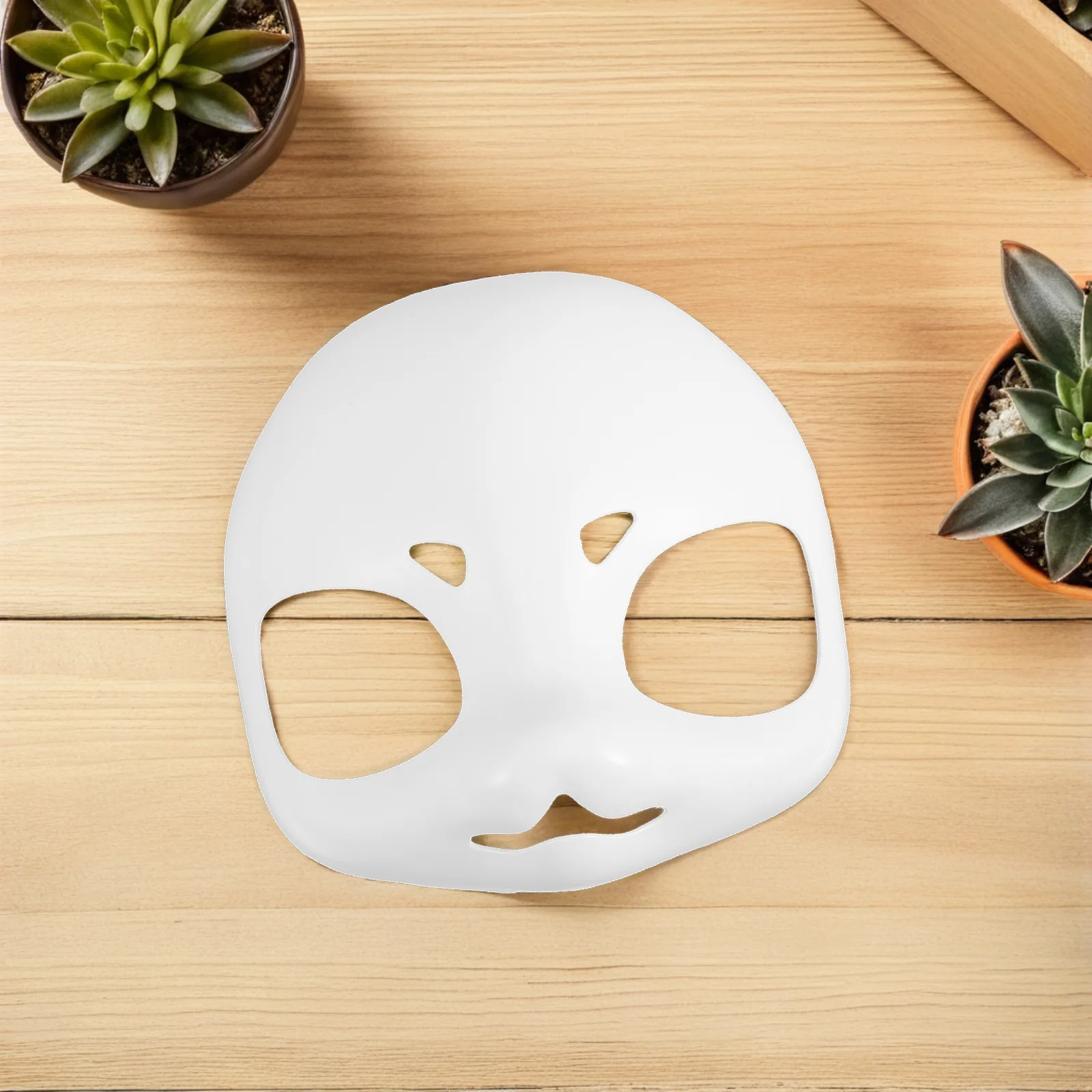 

2pcs Fursuit Head Base Realistic Bone Detail Animal Base For Painting Lightweight Blank Masquerade Mask Diy Cosplay Costume