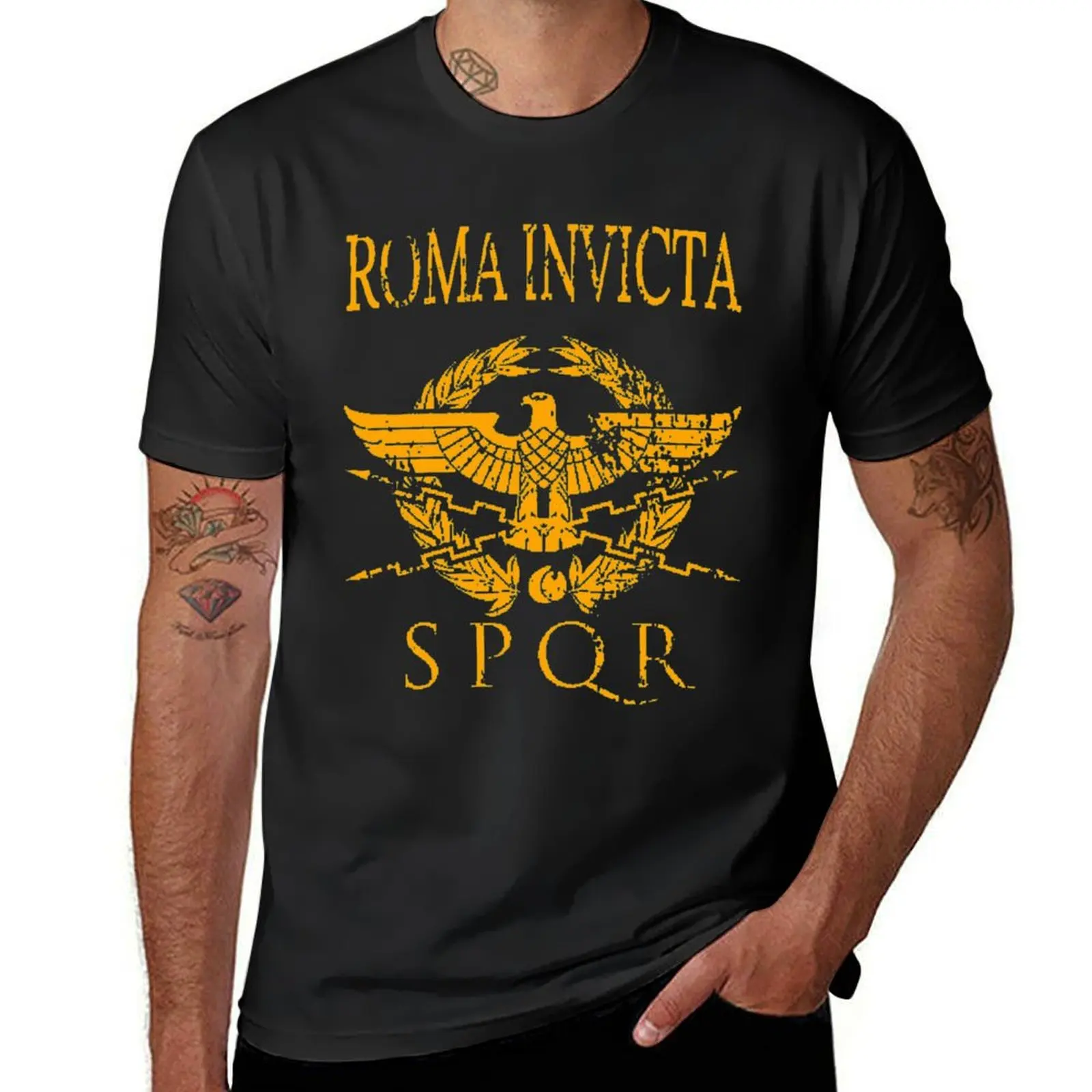 Unconquered Rome T-Shirt vintage customs t shirts for men