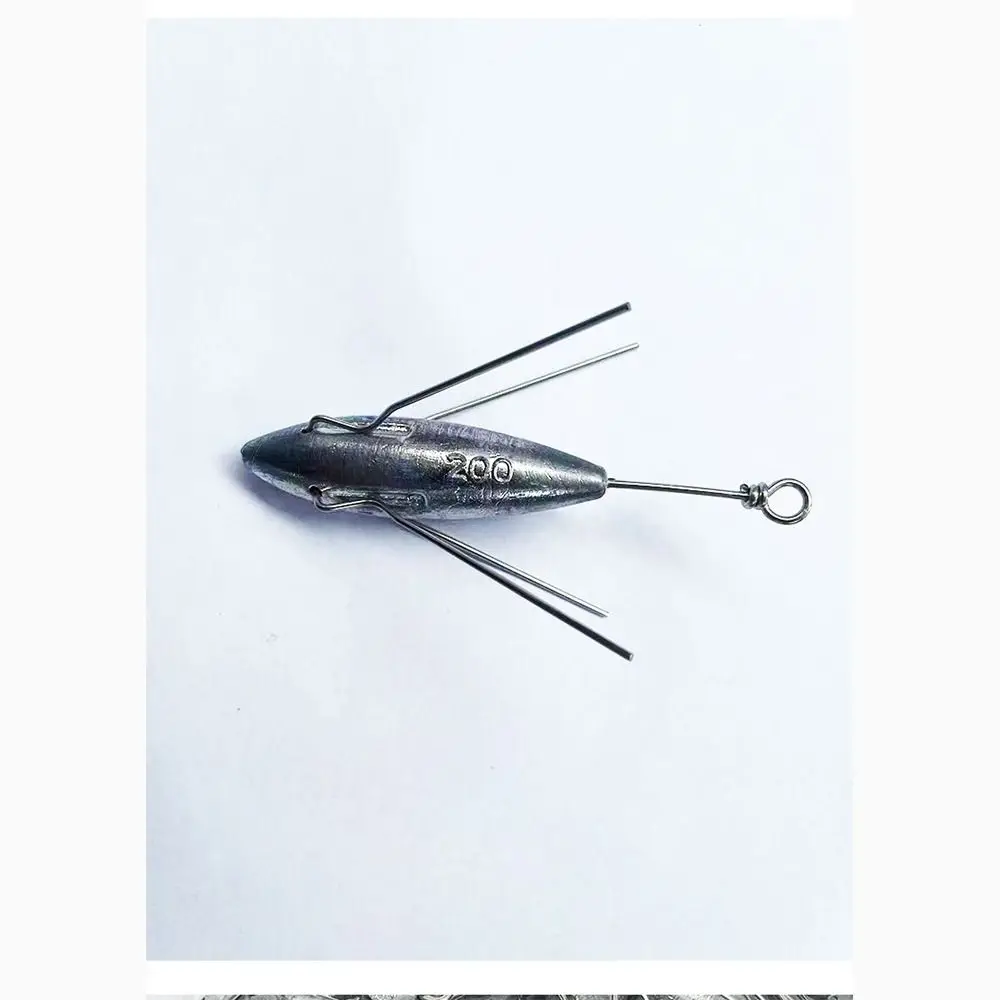 Fishing Sinker Weights Wear-resistant Fishing Sinkers Drop Shot 85g-280g for Saltwater Freshwater Fishing Tackle Accessories