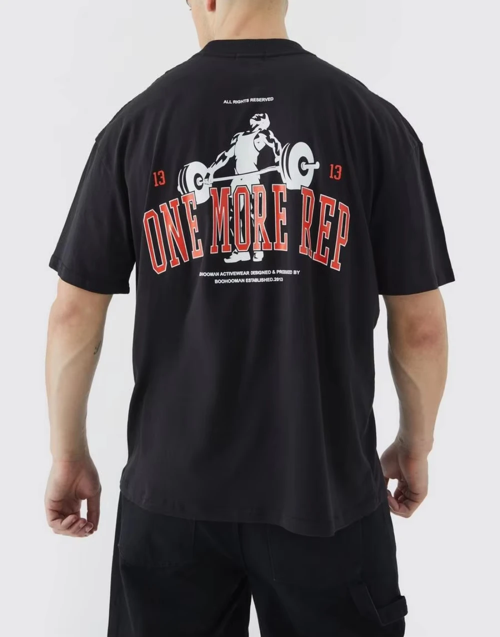 

2025 Fashion New Cotton gym Pattern Printed O-neck Casual T-shirt for men and women short-sleeved printed T-shirt New summer top