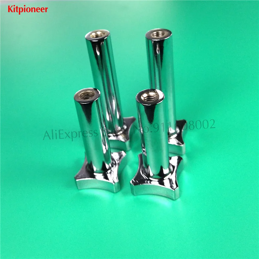 أربعة قطع غيار صواميل لقط صواميل لولبية ملحقات تركيبات معدنية خيارات آلات الآيس كريم الناعمة M8 / M10