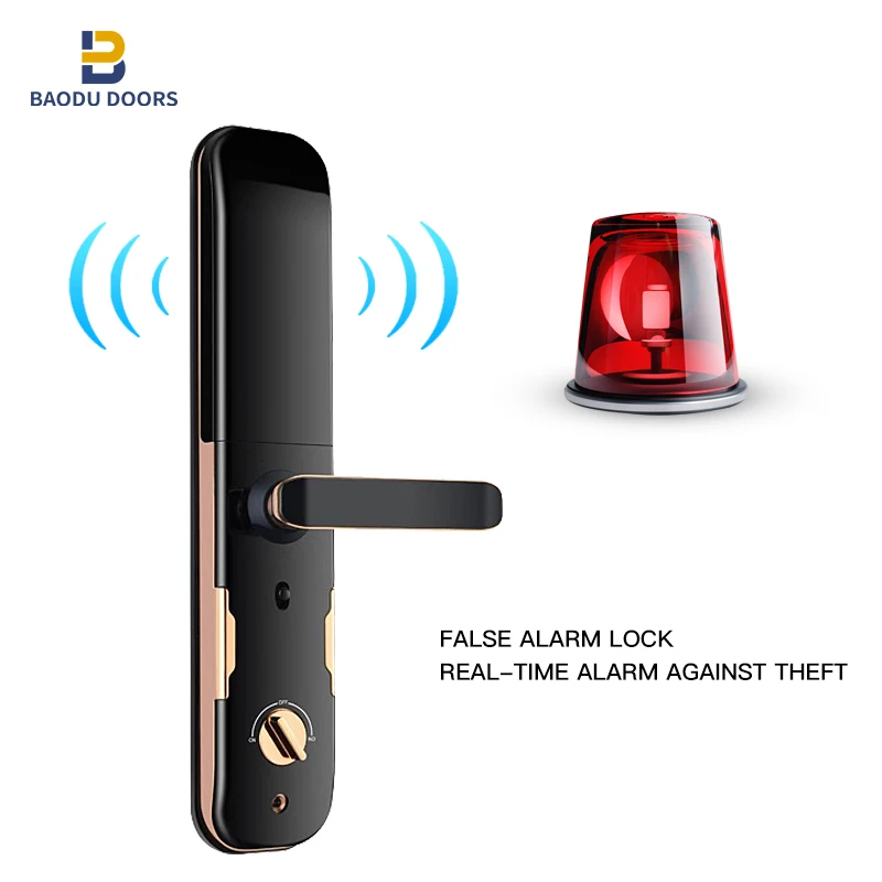 Digital Biometric Fingerprint Door Lock Home Electronic Electric Tuya APP Wifi Smart Lock