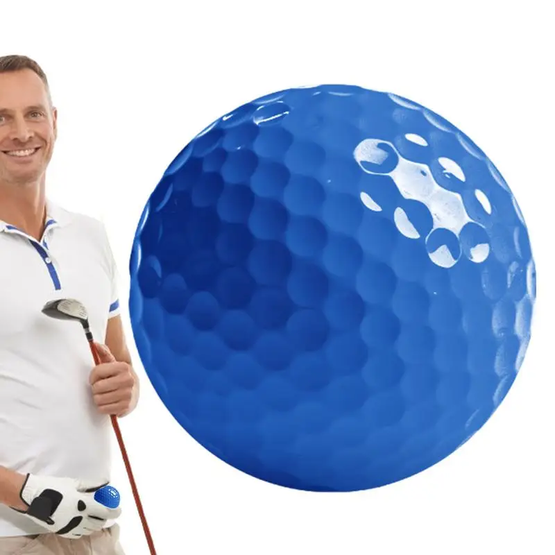 

Golf Practice Balls Realistic Feel Flight Training Balls Color Golf Balls For Indoor Or Outdoor Backyard