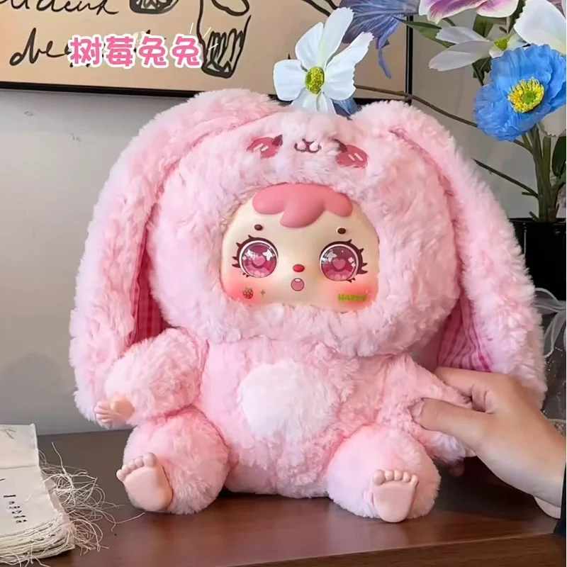 حقيقي صموئيل 500% حجم رقيق أرنب الأسرة سلسلة صندوق أعمى العصرية لطيف أفخم دمية كبيرة لعبة جديدة مفاجأة هدية للفتيات #2