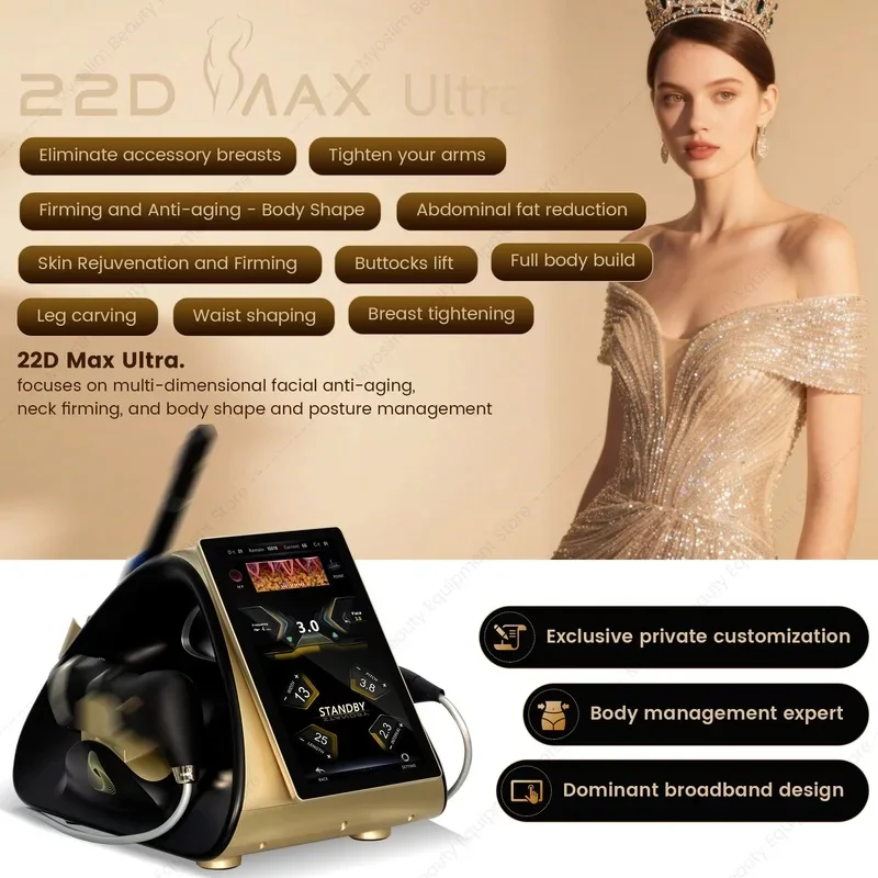 22D MAX Professional beauty device for private area treatment skin lifting and tightening anti-aging facial machine