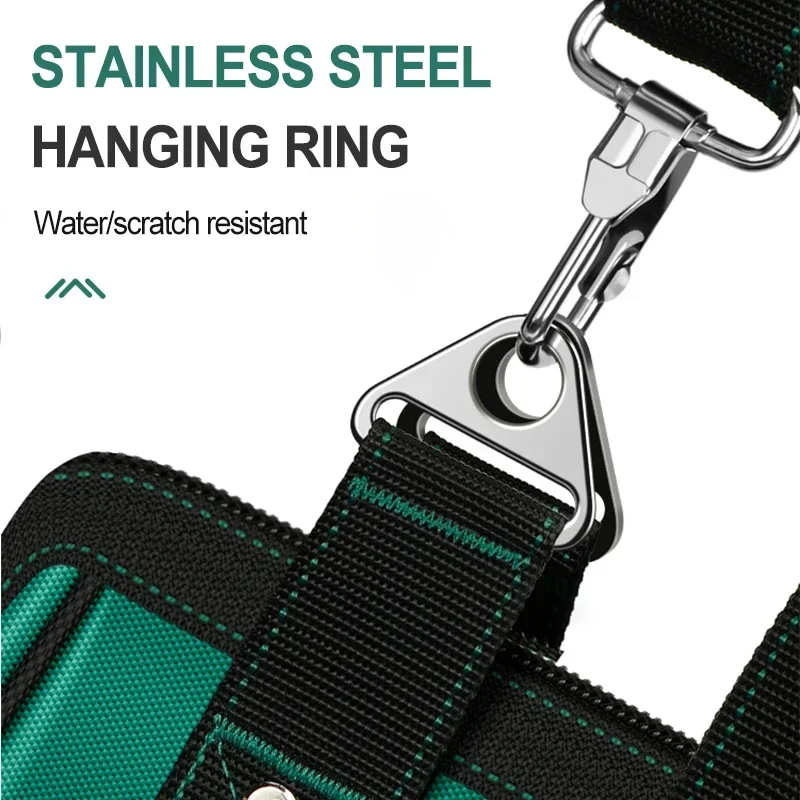 23 Inch Large Capacity Portable Tool Storage Bag with Wear-Resistant Multiple Pockets (2024 New)