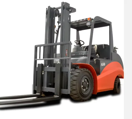 

Сертификат YG CE, 5-тонный мини-электрический вилочный погрузчик с литиевой батареей и 3-ступенчатой рамой, электрический вилочный погрузчик