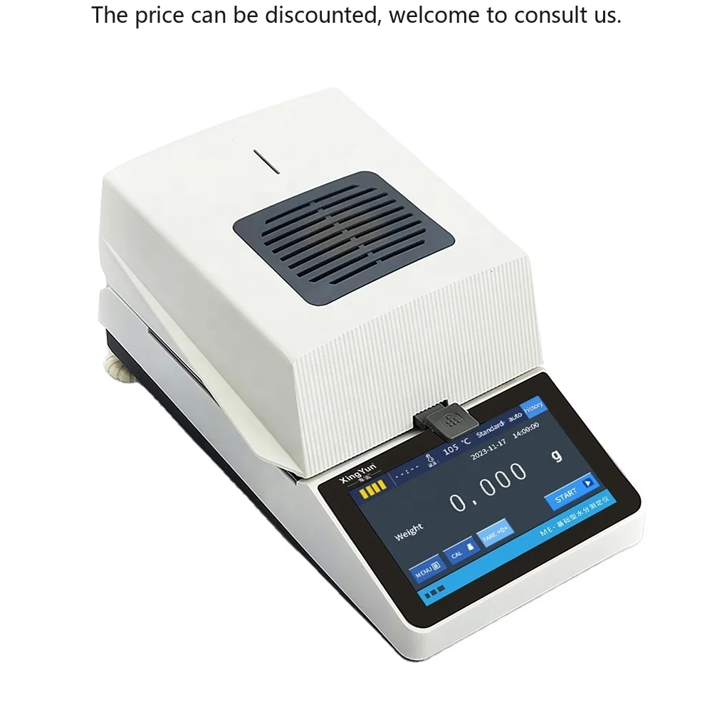 

XINGYUN XY-101ME 110g 1mg Moisture Analyzer That Can Dealing With Cereals, Custard And Jelly Factory Detail Sale