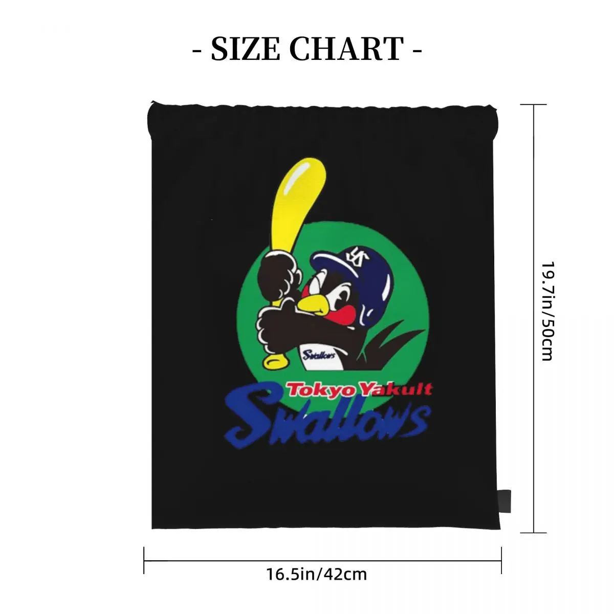 Tokyo Yakult Swallows Backpacks Multi-function Drawstring Bags Shoes Bag Book Bags for Man Woman Students