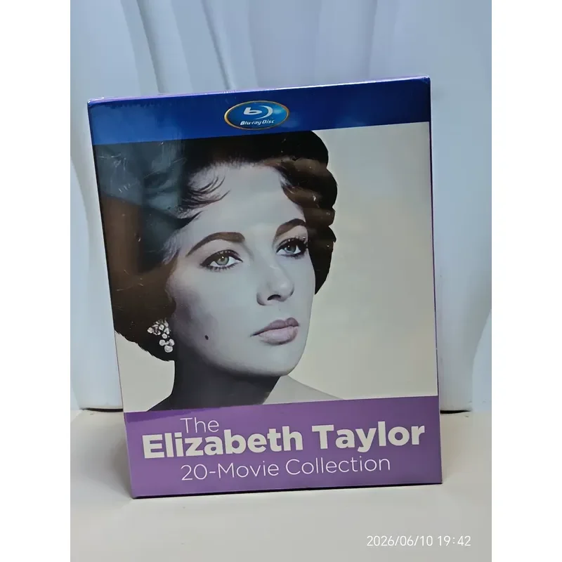 Brand New Unopened Elizabeth Taylor Classic Movie Collection Blu-ray BD 20 Disc Set