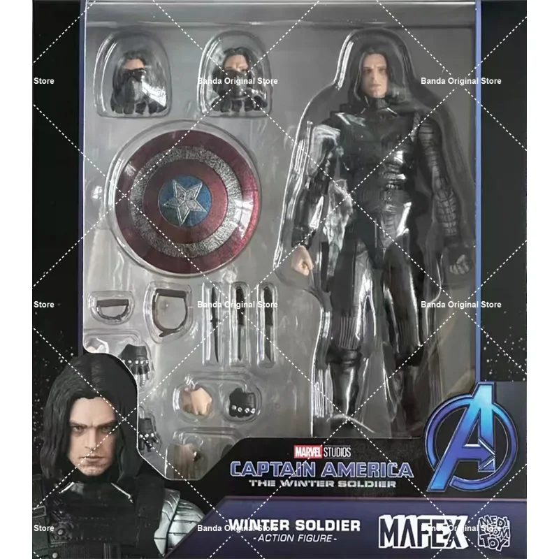 100% In Stock Original MAFEX No.203 MAFEX WINTER SOLDIER Captain
