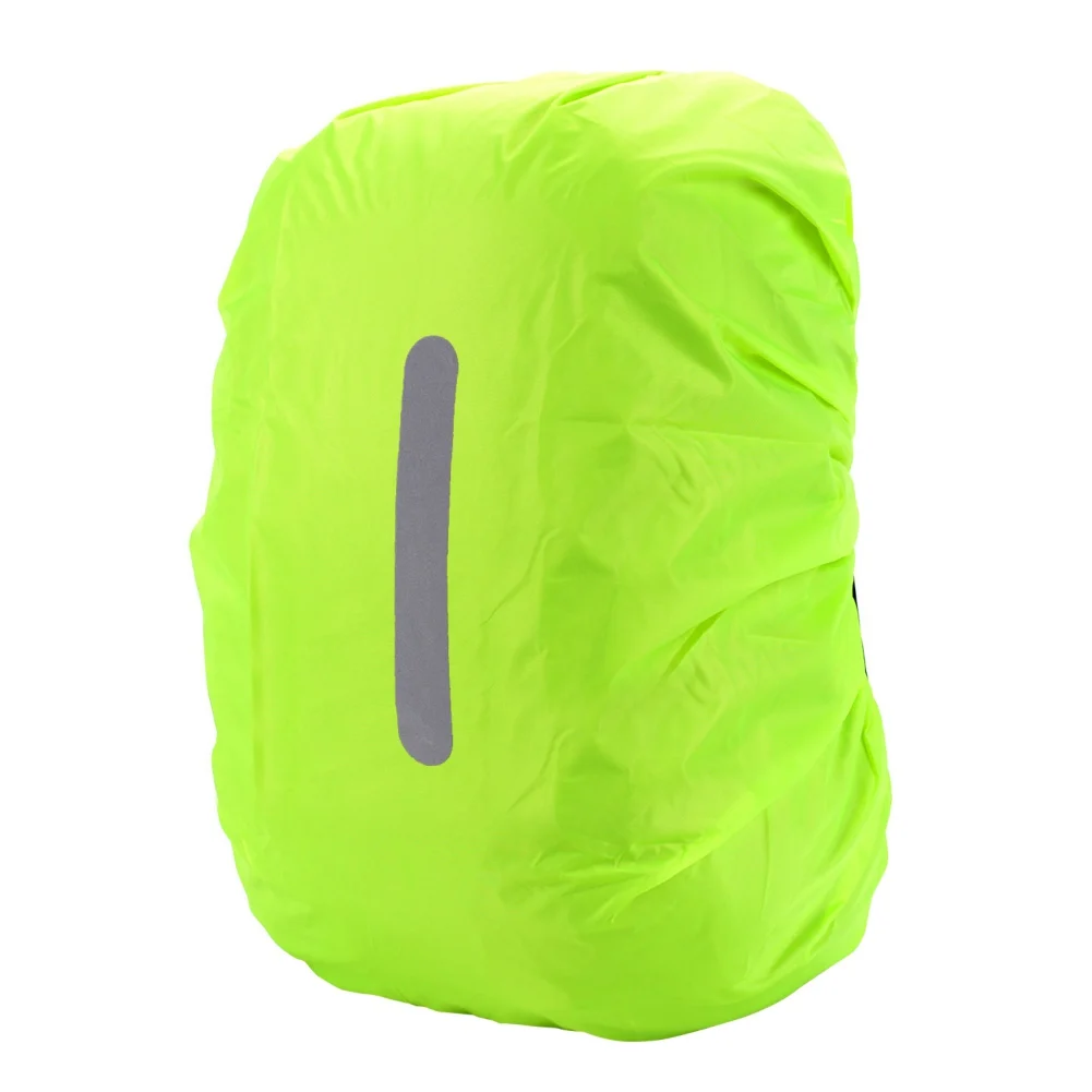 New Reflective Waterproof Backpack Rain Cover 30L-80L Outdoor Night Cycling Safety Light Raincover Case Bag Camping Hiking