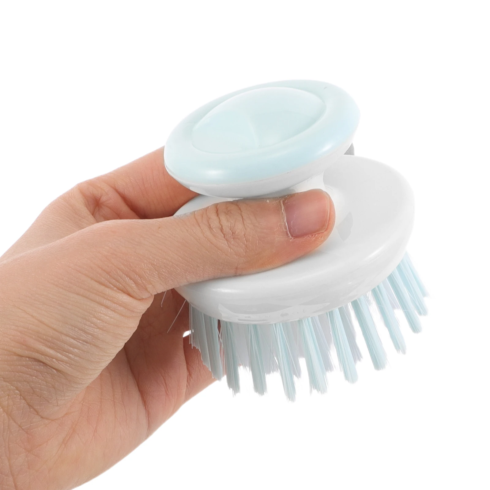 

2Pcs Kitchen Brush Vegetable Scrub Heavy Stove Dish Washing Plastic Dishwashing Brush Gas Multipurpose Durable Storage
