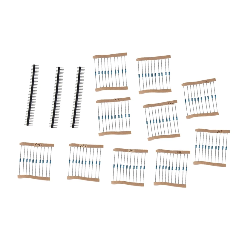 Kit componenti R3 per Breadboard a 830 fori con condensatore resistore per cavo Breadboard della scheda madre facile da rimuovere